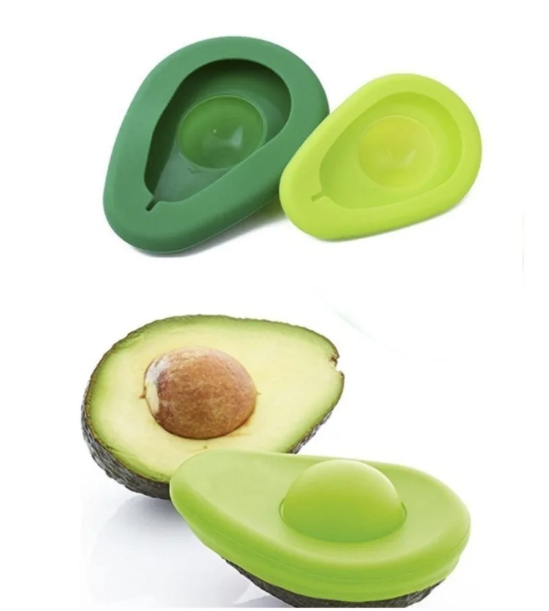 Portable Silicone Avocado Fresh-keeping Cover Organizer Keeping Kitchen Tool Gadgets Fruit Preservation Seal Cover