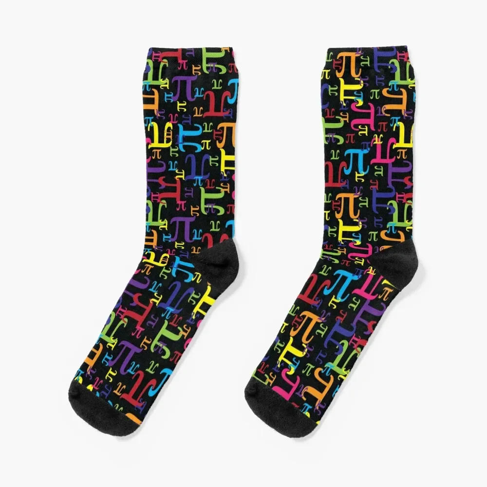 

Pieces of Pi Socks sports stockings halloween set funny sock Luxury Woman Socks Men's