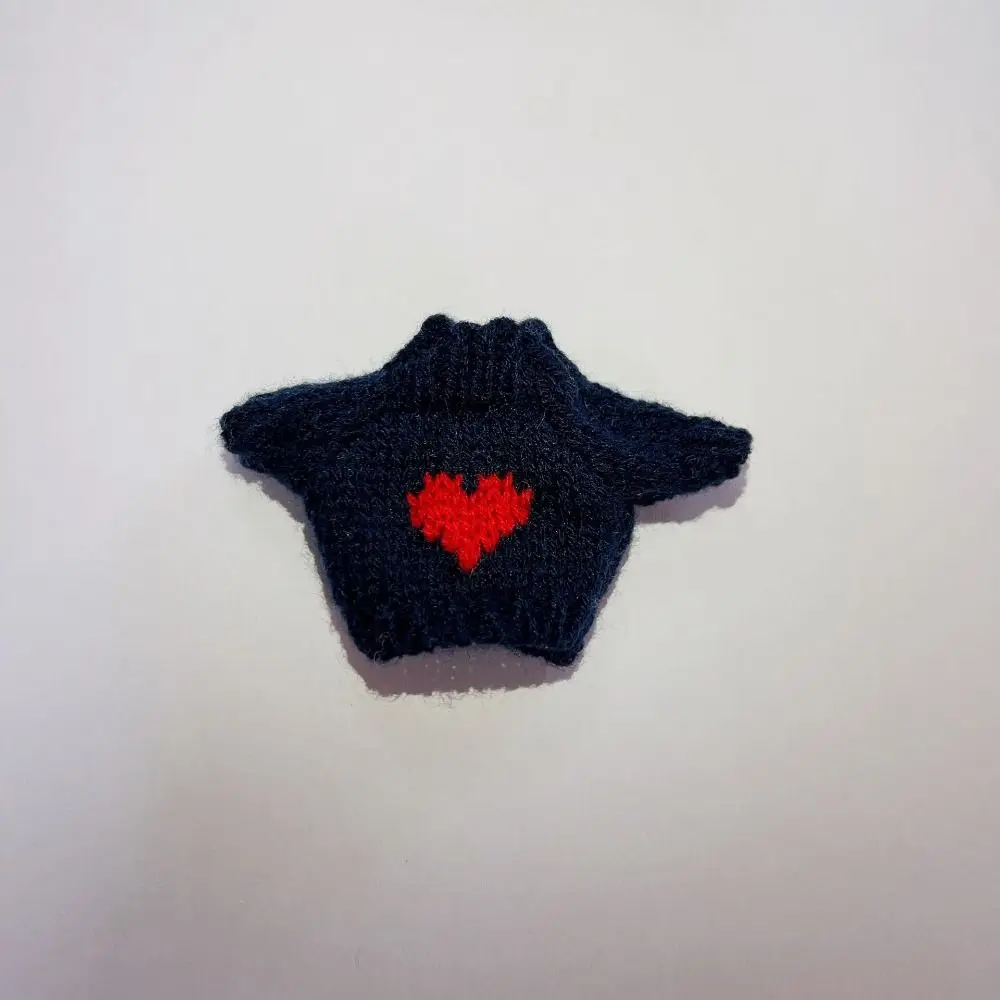 Dolls Sweater Accessories for Ob11 16cm 17cm Bjd 10cm Dog Doll Clothes Baby Clothes BJD Doll Accessories Sweater Clothes 6