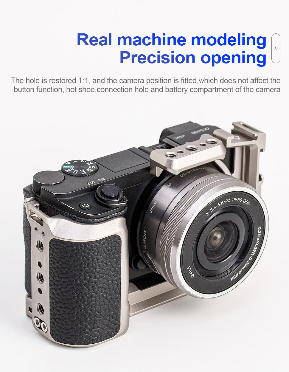 Suitable For Sony A6400 Camera Rabbit Cage Tripod Video Shooting Protection Fram