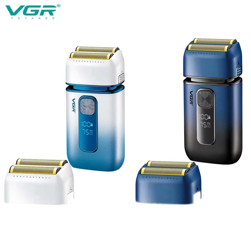 VGR Shaver Professional Reciprocating Household Functional  USB Rechargeable Full body Waterproof Dual Electric Shaver  V-362