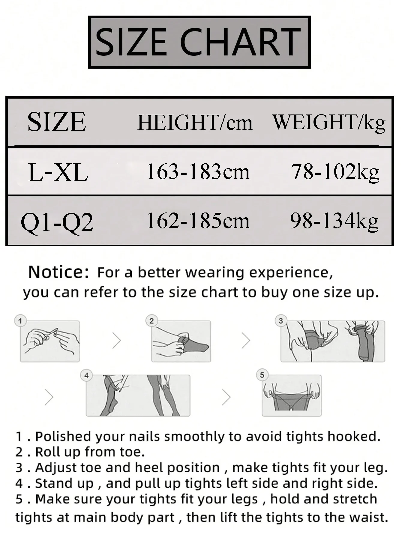 2 Paar Plus-Size-Strumpfhosen mit hoher Taille, ultradünne Nylonstrümpfe, hochwertiges Design für Damen und Mädchen – Detail 1