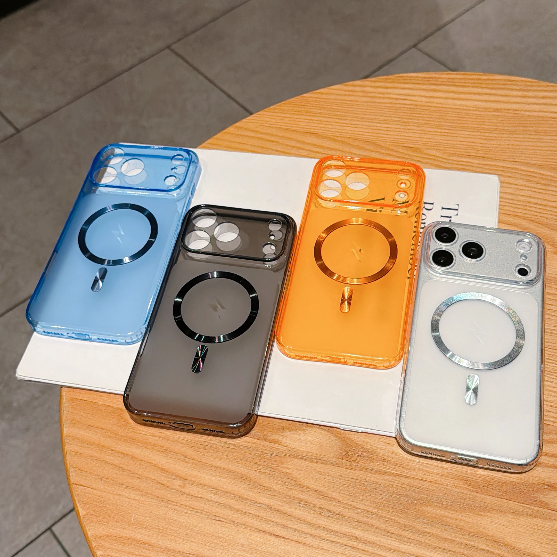 Magnetic Shockproof Phone Case with Magsafe Wireless Charging Compatibility