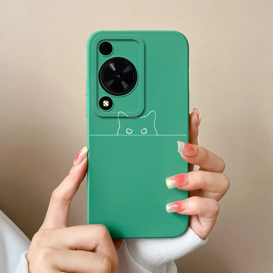 Colorful Love Heart Liquid Durable Shockproof Phone Case