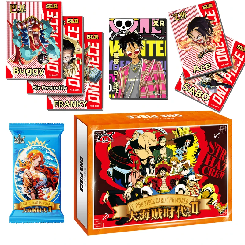 One Piece Cartas Rufy Roronoa Sanji Nami Tcg Carte Da Gioco One Piece Japanese Anime Collection Card Bambini Regali Di Compleanno Festivi