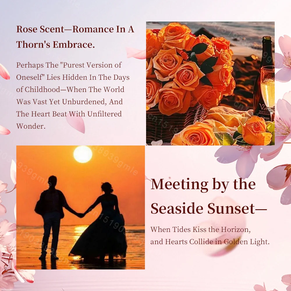 عطر نسائي الورد 50مل