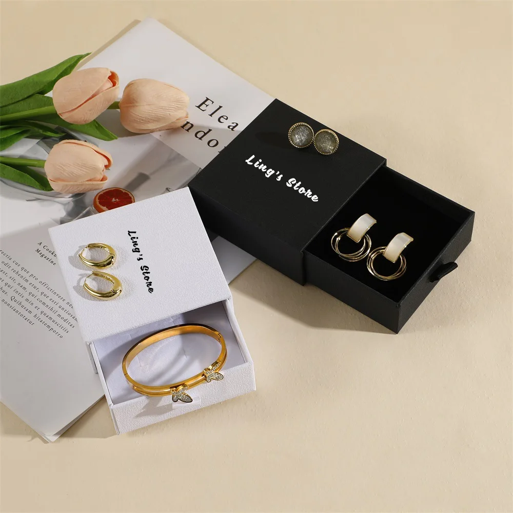 Luxury Jewelry Packaging For Earrings Jewelry Box Luxury