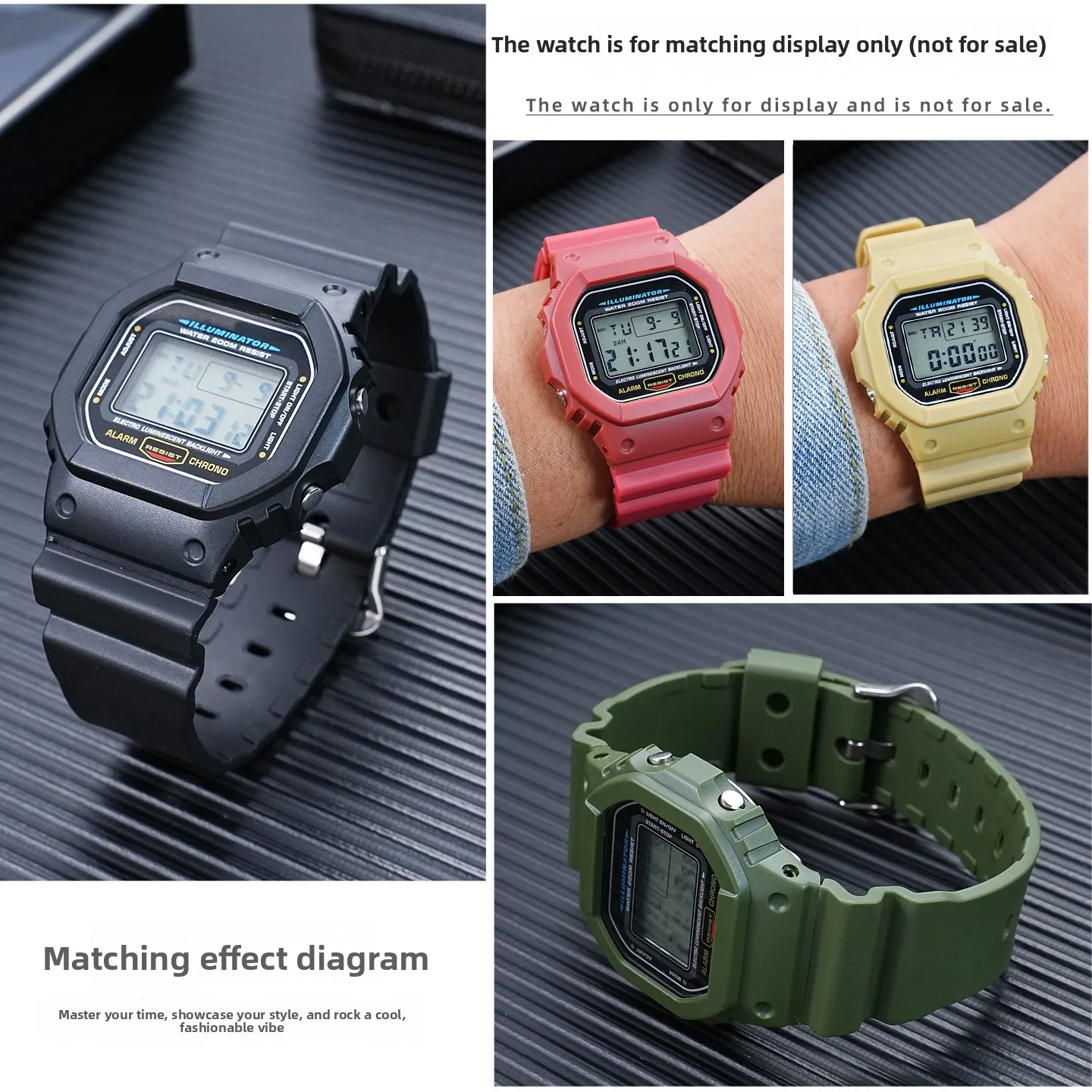 For Casio G-SHOCK DW-5600 GW-B5600 GW-M5610 mod kit Resin Watch