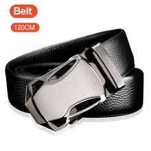 

Belt Sports Car Automatic Buckle High Quality Imitation Leather Edging Jeans Pants Belt Business Men Youth Leisure 120cm