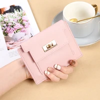 New Solid Color High Appearance Storage Wallet Fashionable Girl Cute Advanced Zero Wallet 1