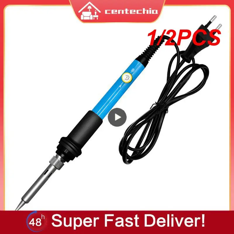 

1/2 шт. Электрический паяльник для пайки 220 В с регулируемой температурой с автоматическим подогревом, портативные мини-инструменты для сварки и ремонта