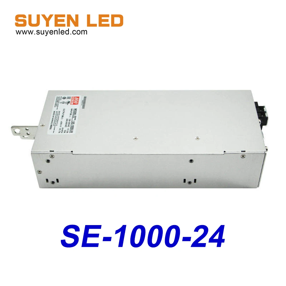 SE-1000-24 MEAN WELL 스위칭 전원 공급 장치, 1000.8W, 24V, 4..
