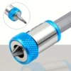 1pc Magnetic Screw Ring Bit Magnetizer Ring Metal Magnetizer Screw, Removable For 1/4 Inch/6.35mm Hex Screwdriver And Power Bits 1