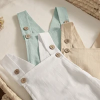 Ma & baby 0-3Y été nouveau-né infantile bébé garçon fille barboteuse décontracté sans manches combinaison globale enfant en bas âge bébé vêtements 5