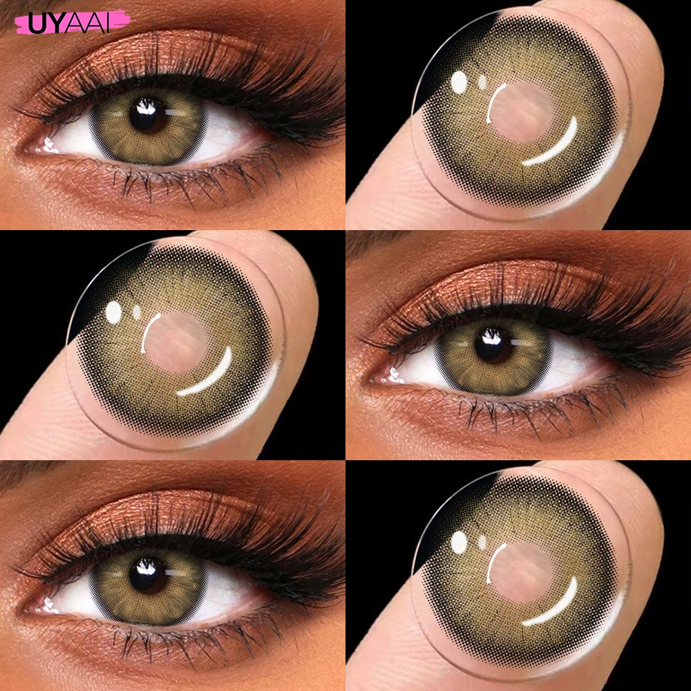 Natural Brown Beauty Lenses - Korean Style Fashion