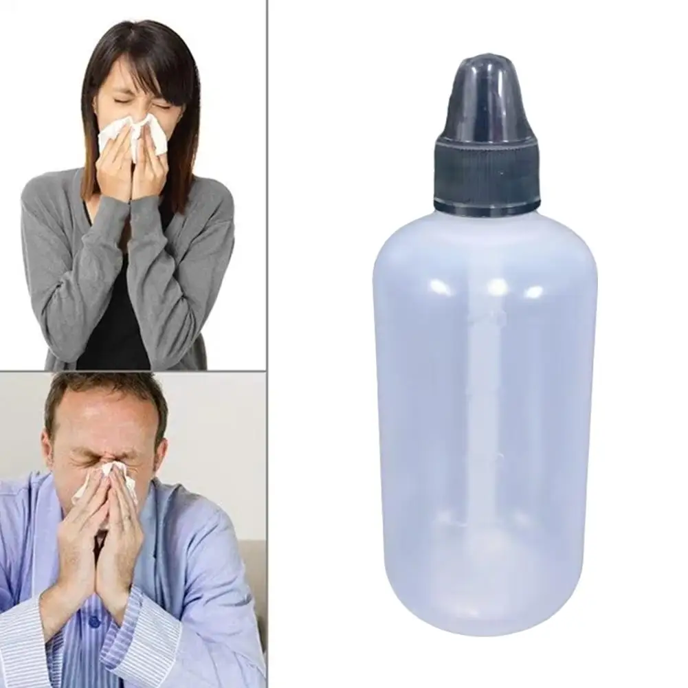250ml Nose Wash Cleaner Nasal Irrigator Rinse Bottle Nose Protector Sinusitis Rhinitis Treatment Neti Pot For Adults Children