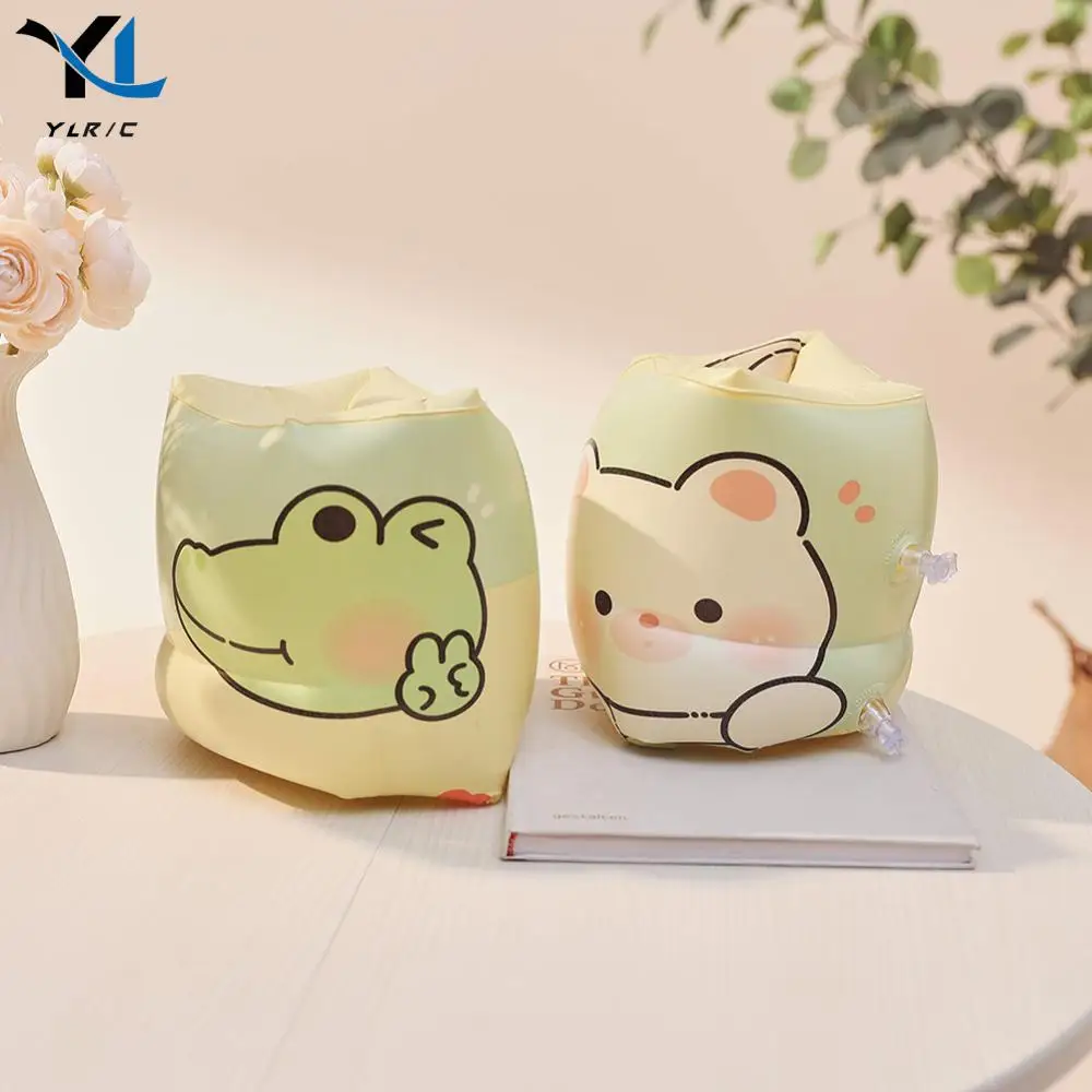 Cute Swim Floater Sleeves Inflatable Swimming Arm Float Rings Safe Swim Floating Rings for Kids Toddlers and Adults