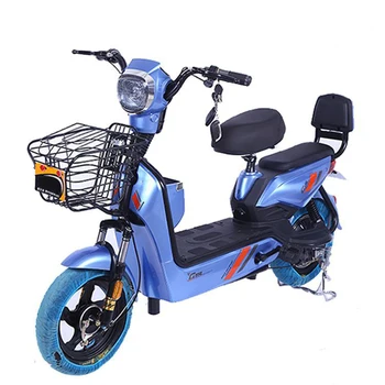 14-Inch 350W 48V Step-Through Electric Bike 4