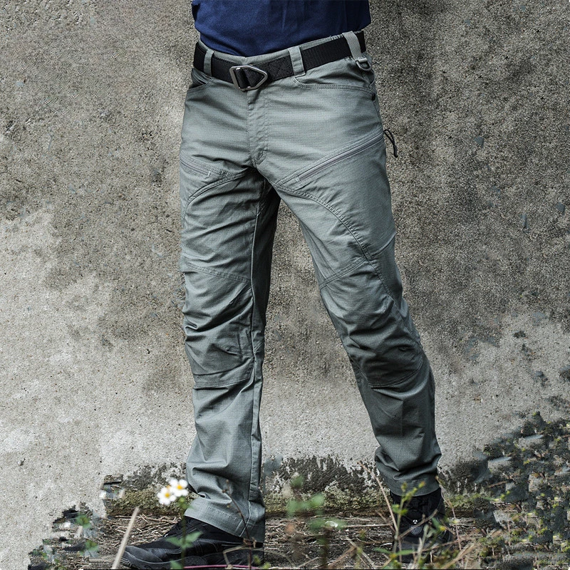 

Брюки-карго мужские тактические, военные штаны спецназ, армейские боевые штаны, водонепроницаемые длинные брюки из хлопка с большими карманами