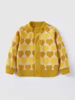Autumn winter Newborn Lnfant Baby  Boys and Girls Knitting Coat Long SleeveKids Fashion  Cute Cartoon Baby Clothing 5