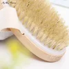 1 Pc Wet Dry Skin Body Natural Bristle Brush Soft SPA Brush Bath Massager Home Worldwide Store 4