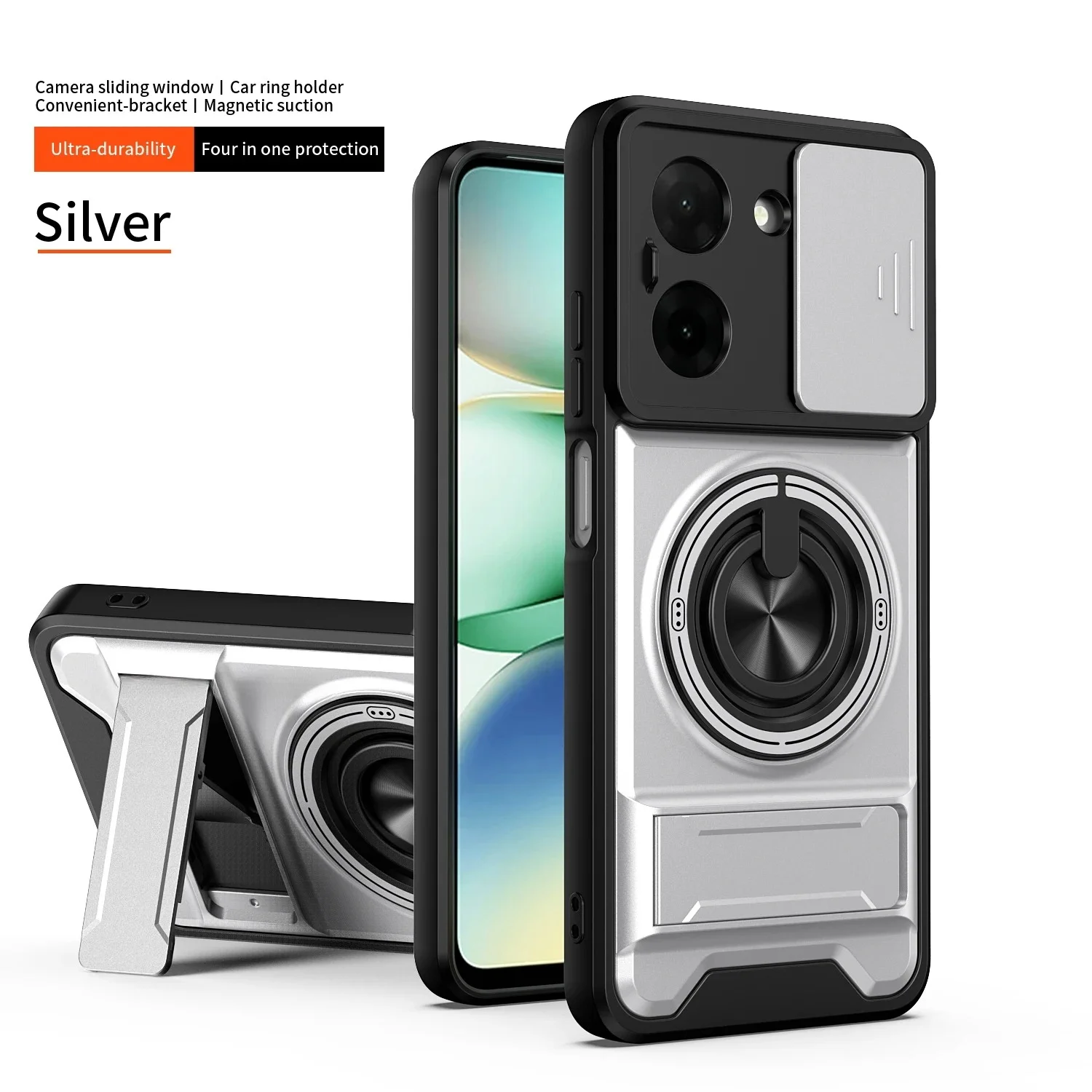 Luxury Rugged Armor Shockproof Phone Case Cover