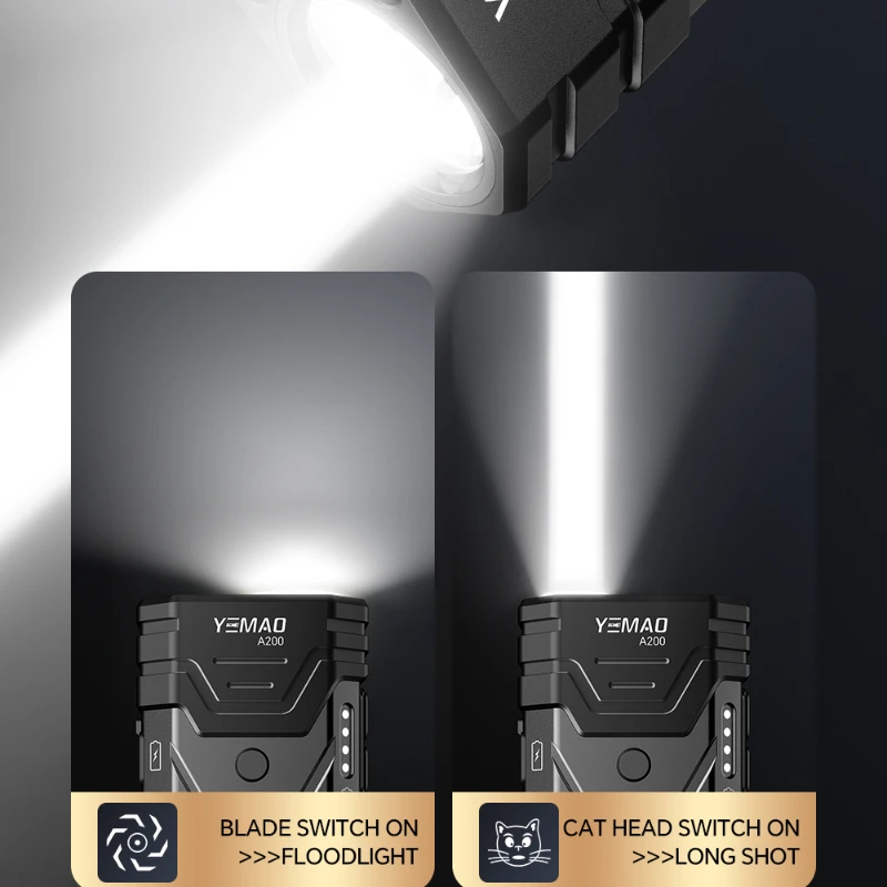 YEMAO A200/最大5200lm/LOOP GEAR と同じ様なライトです