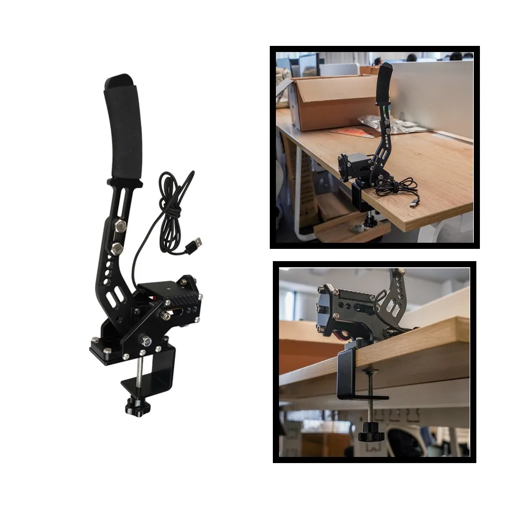 Universal Racing Game PC USB Handbrak & Fixed Bracket HB-1009A for G29/27/25 T300 T500 Racing Games Fanatecosw Dirt Rally
