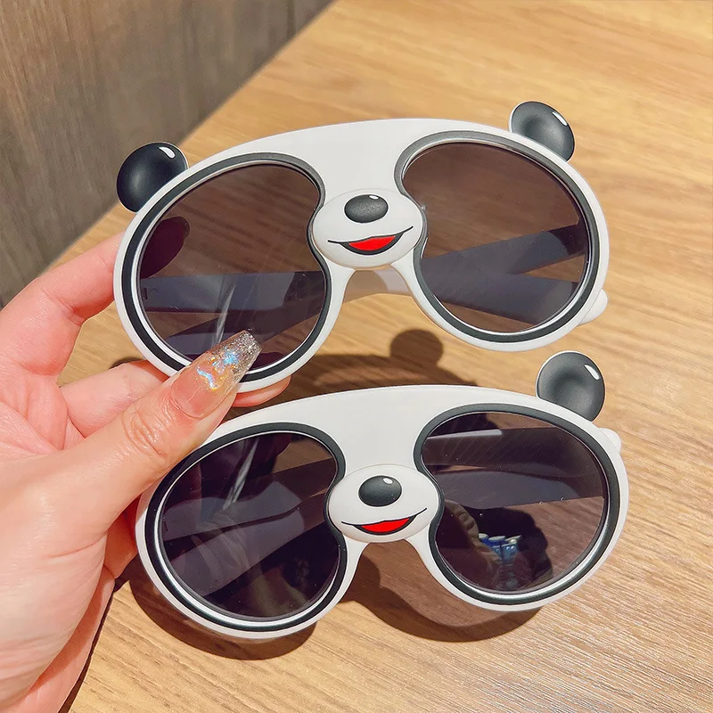 Cartoon Sunglasses Children Boys Girls Panda Shaped Polarized Sun Glasses Kids UV Protection Gafas De Sol Mujer UV400 Gift