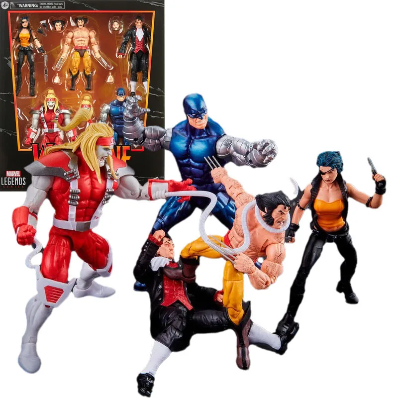 Оригинальная серия Marvel Legends Росомаха 6-дюймовая экшн-фигурка Омега красная кибер