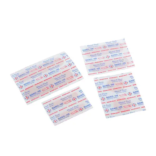 100pcs Bandage Aids Waterproof Breathable Adhesive Plaster Wound Hemostasis Sticker Band First Aid Bandage - Image 6