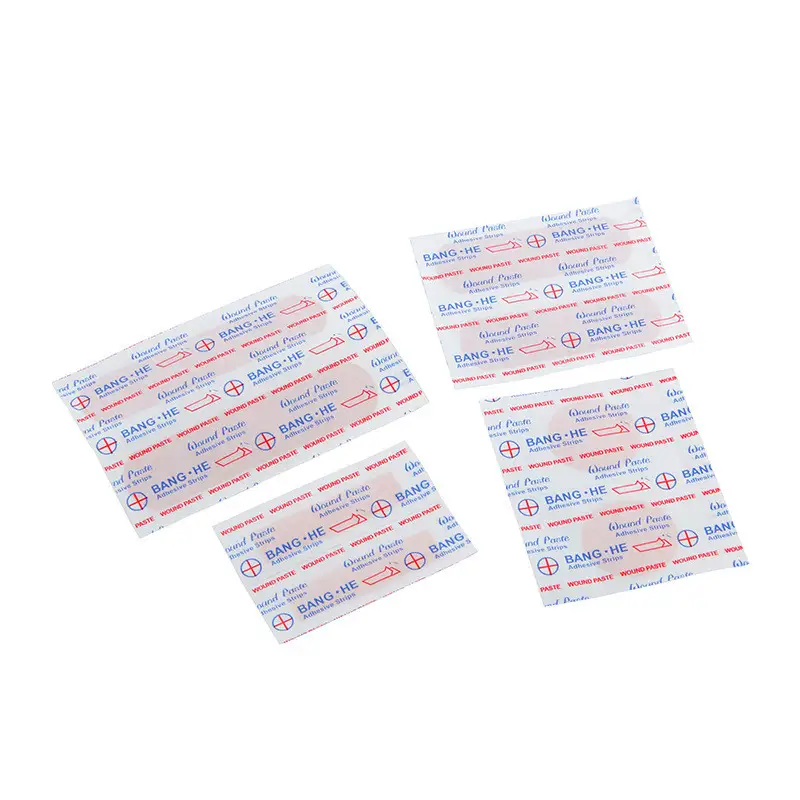 100pcs Bandage Aids Waterproof Breathable Adhesive Plaster Wound Hemostasis Sticker Band First Aid Bandage - Image 6