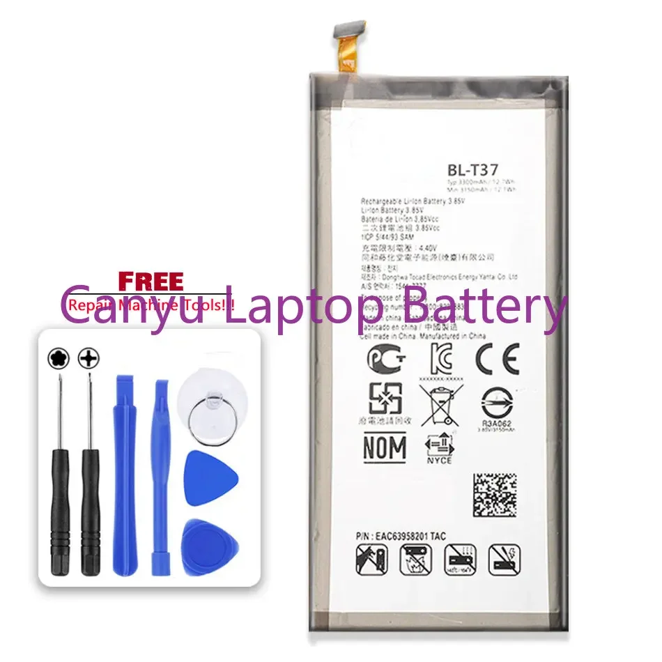 Replacement Battery BL-T37 For LG V40 ThinQ & Stylo 4 - Includes Tool Kit