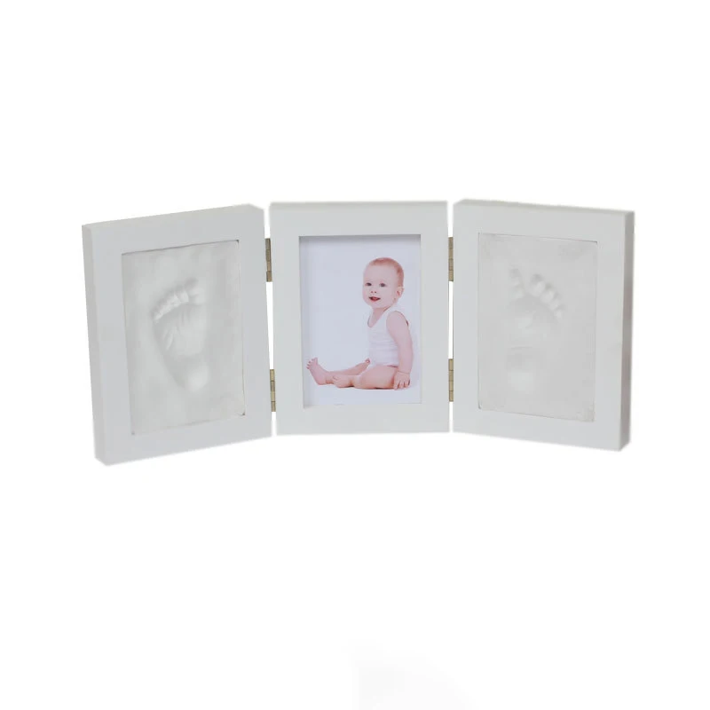 Newborn Baby Handprints and Footprints Photo Frame 6