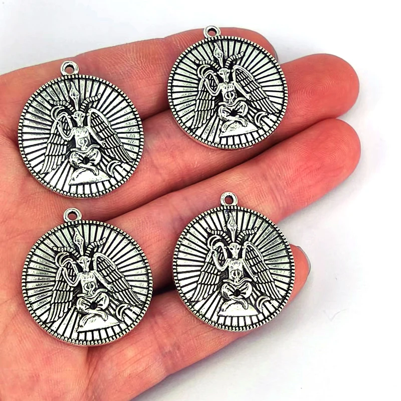 Elegante Pendente in Argento con Pentagramma - Inclusa Scatola Regalo Gratuita