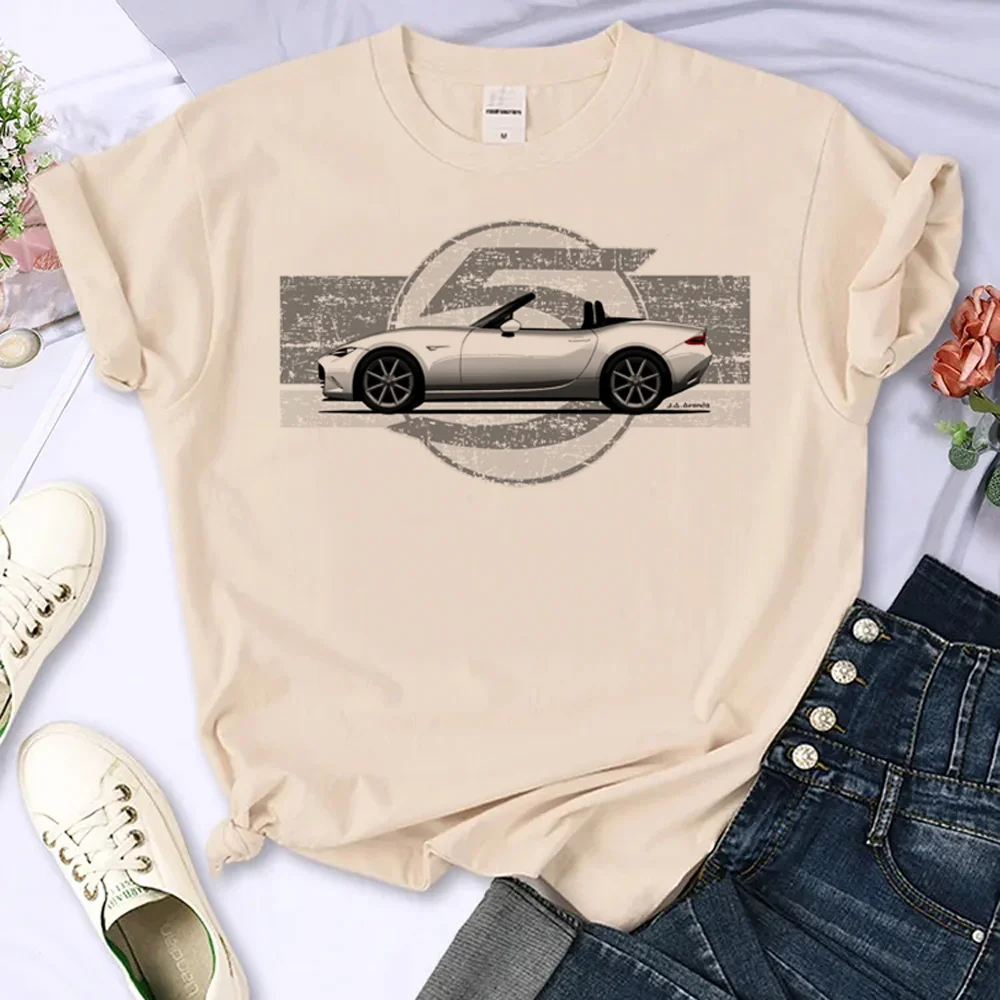 Miata Top Donna Comic T Shirt Femminile Giapponese Comic Harajuku Vestiti