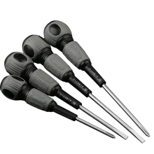  Japan's Fukuoka Tool Electrician Special Cross-word Flat-mouth Screwdriver Set Tool Strong Magnetic Force-saving Screwdriver 