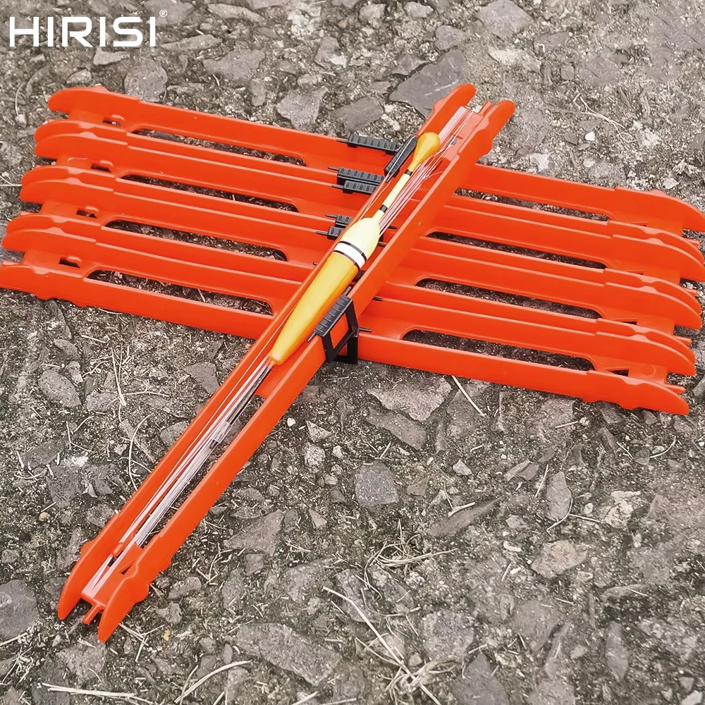 Support de montage Hirisi WD101 - 10 planches plastique pour enrouler lignes et porte-leurres de pêche