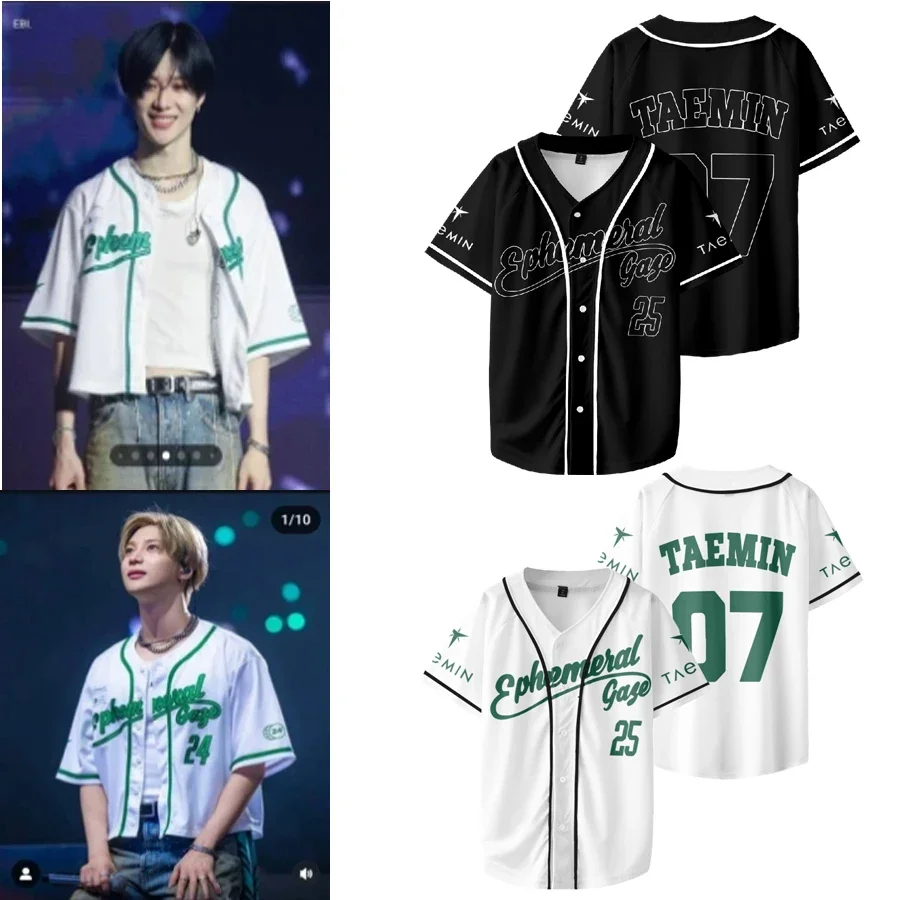 テミンユニフォーム　ワールドツアー　ephemeral ベースボールジャージ SHINee [TAEMIN World Tour: Ephemeral Gaze] Baseball Jersey