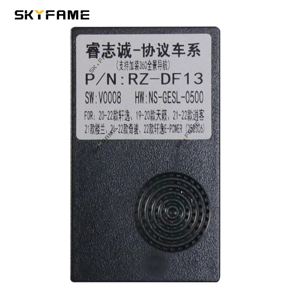 SKYFAME Car Wiring Harness Adapter Canbus Box Decoder for Nissan Teana Altima Qashqai Tiida Kicks Sylphy Murano X-Trail RZ-DF13 car wire cable adapter