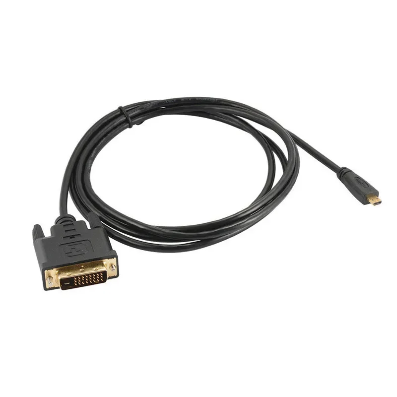 마이크로 HDTV HDMI 마이크로HDMI HD-DVI DVI-D 24+1핀 어댑터 케이블 3D 1080p 1M/1.8M LCD DVD HDTV XBOX PS3 모니터 TV용