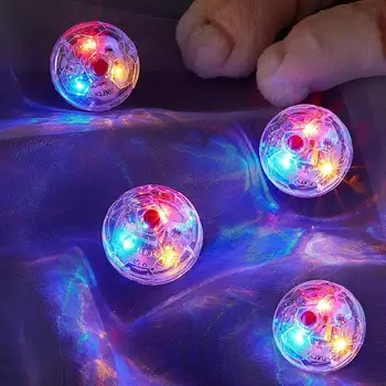 3/1 pz movimento del gatto illumina palla flash interattiva fantasma piccolo attrezzatura paranormale alimentata a batteria regalo portatile a LED giocattoli per animali domestici