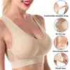 Bras For Women Seamless Bra With Pads Big Size 4XL 5XL 6XL Bralette Push Up Brassiere Bra Wireless Sport Bra Gym Top Underwear 2