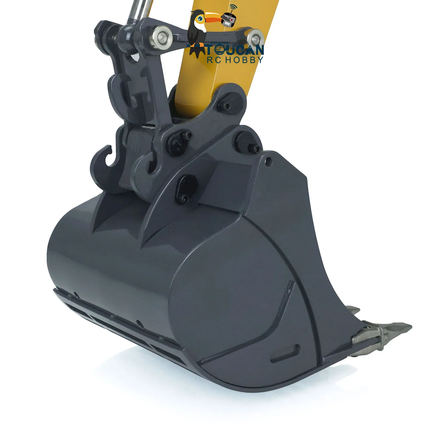 1/14 Metal Hydraulic RC Excavator 945 Remote Control Painted Trucks 5CHValve Digger Model Car Toucan RC Hobby Boy Toys TH21415 5