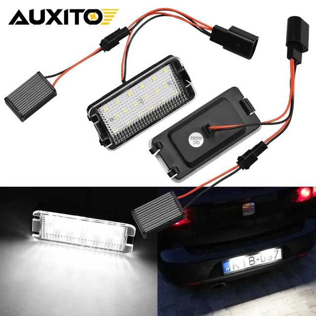 ÉCLAIRAGE PLAQUE D´IMMATRICULATION LED POUR SEAT IBIZA CORDOBA LEON ALTEA  AROSA TOLEDO