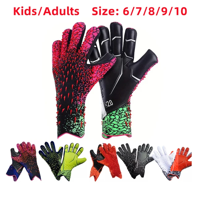 New Latex Football Goalkeeper Gloves: Professional Protection for Adults and Teenagers