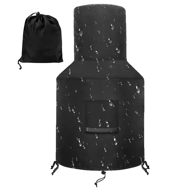 

Уличное покрытие для пожарной ямы, Защитные чехлы для защиты от погодных условий, для внутреннего дворика, защита от ветра