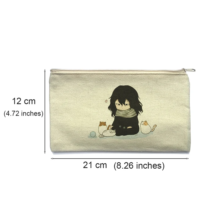 4 Pcs Pencil Bag Case Anime My Boku No Hero Academia Eijiro
