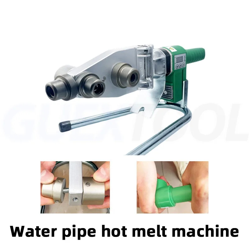PPR 2500W Water Pipe Hot Melt Machine with Digital Display Temperature Control PE Welding PB Plastic Welding Machine Double Tube 5