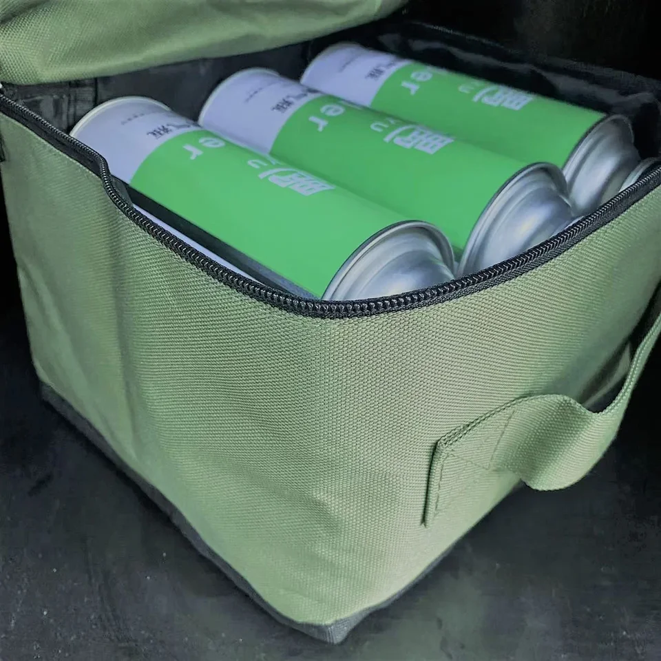 Gastank-Aufbewahrungstasche Aus Oxford-Stoff – Mit Trennwänden Für Camping & Picknick